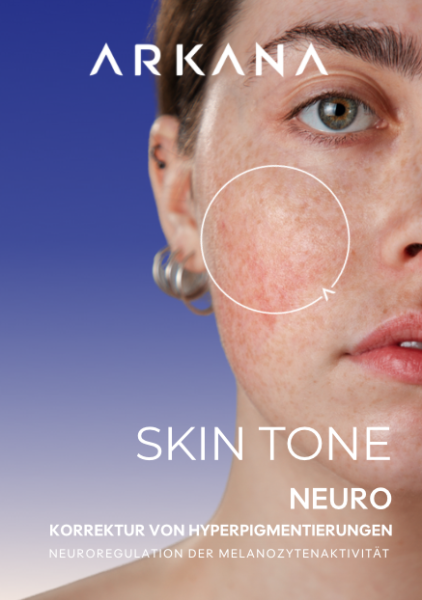 A5 Flyer "Skin Tone Neuro - Korrektur von Hyperpigmentierungen" 25 Stk.